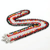 Mask Lanyard Handmade Crystal Bead Chain Anti-Drop Hanging Glasses Chain, Color:Colorful