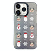 For iPhone 11 Pro Max Christmas Series PC Full Coverage Pattern Phone Case(CK060 Black)