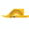 Template Tool Protractor Instrument Measuring Arm Ruler 180 Degree Woodworking Ruler
