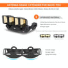 Sunnylife MV-ZC601 For DJI Mavic Air / DJI Mavic Mini Remote Control Hood Mirror Range Extender(Gold)