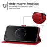For Asus ROG Phone 7 Leather Phone Case(Red)
