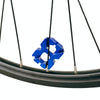 BIKERSAY BT058 Bicycle Spoke Wrench Wheel Ring Steel Wire Winding Tool(Blue)