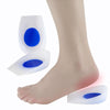 Silicone Heel Insole Is Comfortable Soft And Shock-Absorbing To Protect The Heel Insole, Size: XL(Blue White)