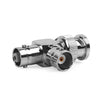BNC Male to 2x Female T-Adapter Splitter Connector