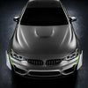 4 PCS Car-Styling Flank Decorative Sticker(Silver)