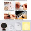 Baseus 360 Degree Rotatable Universal Magnetic Mount Holder with Sticker for iPhone, Galaxy, Huawei, Xiaomi, LG, HTC and Other Smart Phones(Silver)