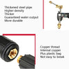 Cleaning Machine Car Wash High Pressure Nozzle Adjustable Sector Brush Head Full Copper Valve Core, Specification: Outer Wire 18x1.5mm