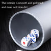 6 PCS Bar Thickening Anti-skid Dice Cup, Style: Pentagon(Purple)