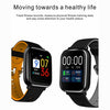 Q58S 1.3 inch TFT Touch Screen IP67 Waterproof Smartwatch, Support Call Reminder/ Heart Rate Monitoring /Blood Pressure Monitoring/ Sleep Monitoring (Grey)