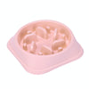 Slow Feeder Dog & Cat Bowl, Anti-Choke, Pink, Large