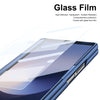 For Samsung Galaxy Z Fold6 Integrated PC + PU Phone Case with Pen / Pen Box(Blue)