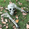 Halloween Simulation Skull Hand And Leg Horror Decoration Props Hand Bone Skull