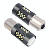 1 Pair 1156 12V 7W Continuous Car LED Fog Light(Ice Blue Light)