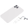 iPhone XS Back Cover, iP15 Pro Style (White)