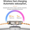 WS-E9 Ultra 2.2 inch IP67 Waterproof Metal Buckle Ocean Silicone Band Smart Watch, Support Heart Rate / NFC(Blue)