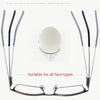 Progressive Multifocal Presbyopic Glasses Anti-blue Light Mobile Phone Glasses, Degree: +350(Wine Red)