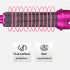 5 In 1 Hot Air Comb Automatic Curling Iron Curling & Straightening Hair Styling Comb Hair Dryer, Power: US Plug