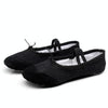 Flats Soft Ballet Shoes Latin Yoga Dance Sport Shoes for Children & Adult(Black)