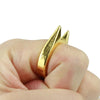 Self Defence Ring Gold - Stainless Steel Safety Ring