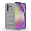 For Samsung Galaxy A36 5G Magic Shield TPU + Flannel Phone Case(Grey)