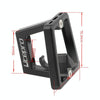 Litepro Split Pig Nose Rest Aluminum Alloy Front Shelf Installed Seat(Black)