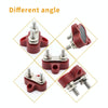 Double Terminal Block Spiral Fixed Wire Connector, Color: M6 Red