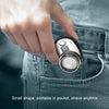 Portable Digital Razor Mini Washable Electric Shaver(Bright Silver)