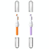 2pcs 3-in-1 Multi-purpose Bluetooth Earphone Cleaning Pen Keyboard Cleaning Brush(Purple)