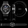 1.3 inch Silicone Band IP68 Waterproof Smart Watch Support Bluetooth Call(Red)