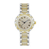 BS Bee Sister  FA1499 Ladies Diamond Watch Jewelry Chain Watch(Silver Golden)