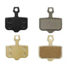 Mountain Bike Resin Semi-Metal Brake Pads(Gold)