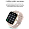 T20 1.96 inch IP67 Waterproof Silicone Band Smart Watch, Supports Dual-mode Bluetooth Call / Heart Rate Monitoring(Pink)