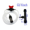 Venturi Fertilizer Applicator G3/4 Fertilizer and Filter Straw Kit with Six-point Connector