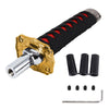 Universal Metal Hand Shape Shank Shape Decorative Strip Hand Brake Lever Hand Brake Cover Grips Hand Brake Protective Cover(Black)