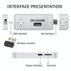 Y6 Handheld Game Console 2.4G HD 4K Wireless Portable Linux Video Game Stick, Style: 64G 9000+ Games
