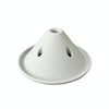 Silicone Slow Feeder Dog Bowl, Grey & White