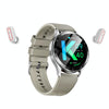 X10 Headphones Smart Watch 1.39 inch Waterproof Bracelet, Support Bluetooth Call / NFC / Heart Rate(Silver)