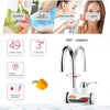 3s Fast Heat Electrothermal Rotatable Faucet Water Tap with Digital Display, 220V, Size: L