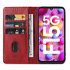 For Samsung Galaxy F15 Magnetic Closure Leather Phone Case(Red)