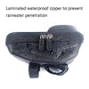 B22 Bicycle EVA Hard Shell Handlebar Bag Touch Screen Waterproof Mobile Phone Bag(Black)