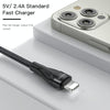 Yesido CA82 2.4A USB-C / Type-C to 8 Pin Charging Cable, Length: 30cm