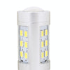 2 PCS T20 4.2W 630LM White Light Dual Wires 21 LED 2835 SMD Car Brake Light Daytime Running Light Bulb,  DC 12V