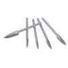 5 PCS / Set Woodworking White Steel Pointed Three-Blade Engraving Milling Cutter Electric Engraving Knife