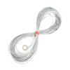 50m Steel Wire Measuring Rope With Scale Marking Pull Ring Deep Well Rope