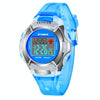 SYNOKE 99329 Waterproof Luminous Sports Electronic Watch for Children(Blue)