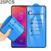 25 PCS 2.5D Full Glue Full Cover Ceramics Film for Xiaomi Redmi K20 / K20 Pro / K20 Pro Premium