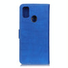 For Alcatel 3X 2020 Magnetic Crocodile Texture Horizontal Flip Leather Case with Holder & Card Slots & Wallet(Blue)