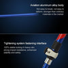 5 Node Portable Foldable Aluminium Alloy Alpenstocks Trekking Poles, Folding Length : 35CM (Blue)