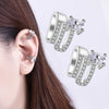 Ladies Without Pierced Ear Cuffs With Diamonds(K18)