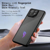 For Asus ROG Phone 8 Armor Precise Hole PC Hybrid TPU Phone Case(Transparent)
